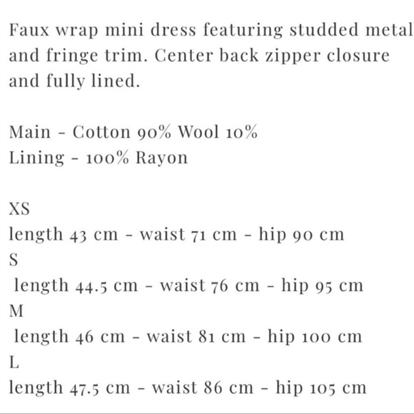 NWT The Jetset Diaries Odyssey Mini Skirt - Picture 6 of 6